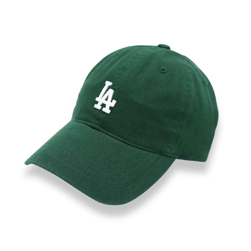 MLB韩国帽子复古软顶小标NY运动LA休闲鸭舌帽明星同款棒球帽CP77 深灰色 NY王鹤棣同款CP77 均码