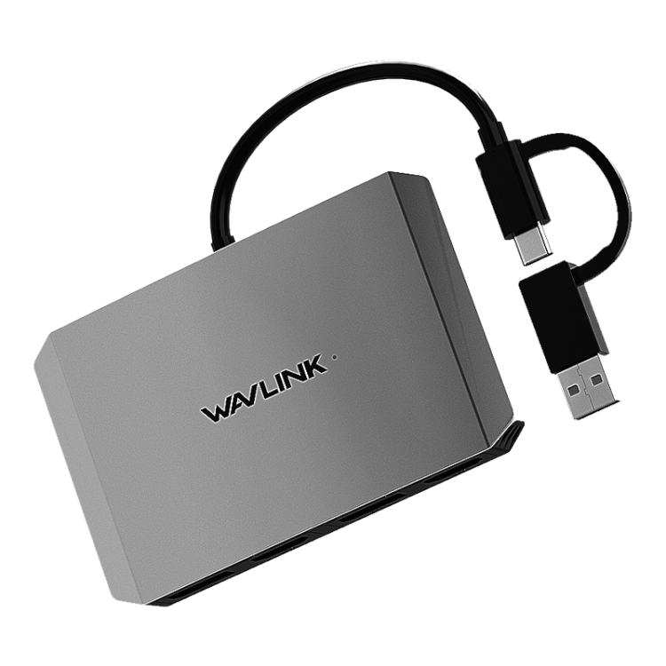 ���Wavlink��WL-UG69DH2����չ��Type-cתDP˫HDMI֧��5K60Hz��չ��DisplaylinkЭ��ת����ͷ����Macbook����359Ԫ