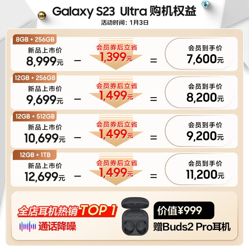  SAMSUNG Galaxy S23 Ultra 2 ڶ8ƶƽ̨ 12GB+256GB  5GϷֻ