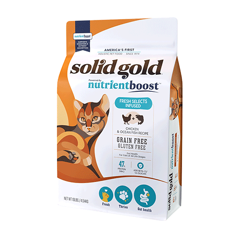 素力高（SolidGold）免疫双拼猫粮进口鲜肉高蛋白乳铁蛋白提升免疫10磅/4.54kg