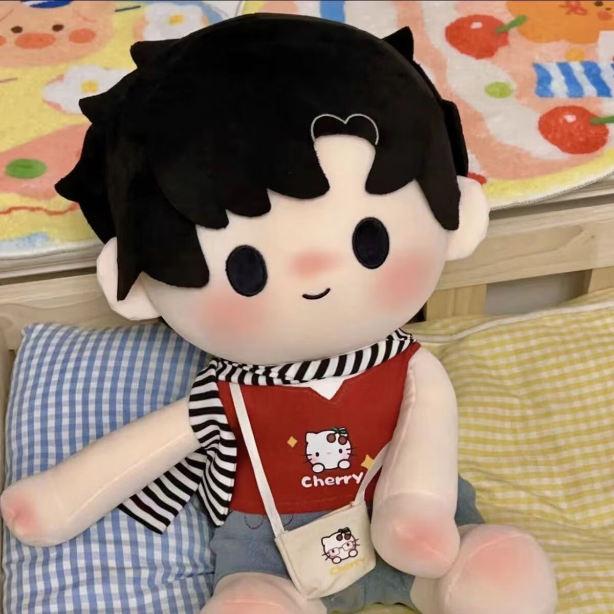 益而思世界之外棉花娃娃顾时夜游戏周边易呀呀易遇娃娃玩偶公仔生日