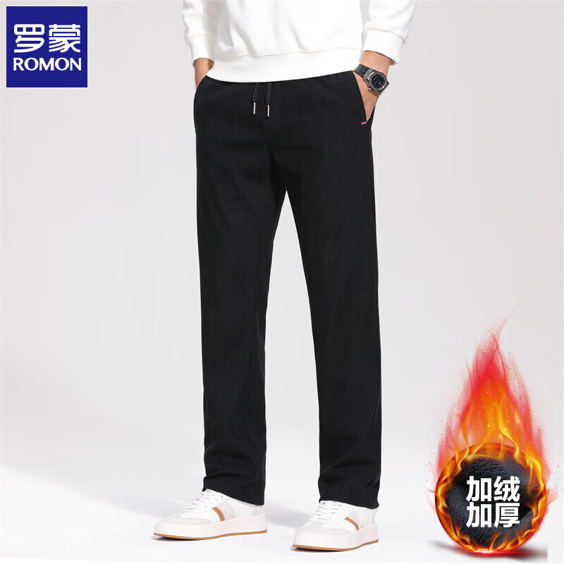 ���ɣ�ROMON����о�����п���2025�ﶬ�¿�����ɽ�����ʿֱͲ�����ӱ�ů�п� ��ɫ���޼Ӻ� 4XL (��������190-210��) 79.6Ԫ����39.8Ԫ/����