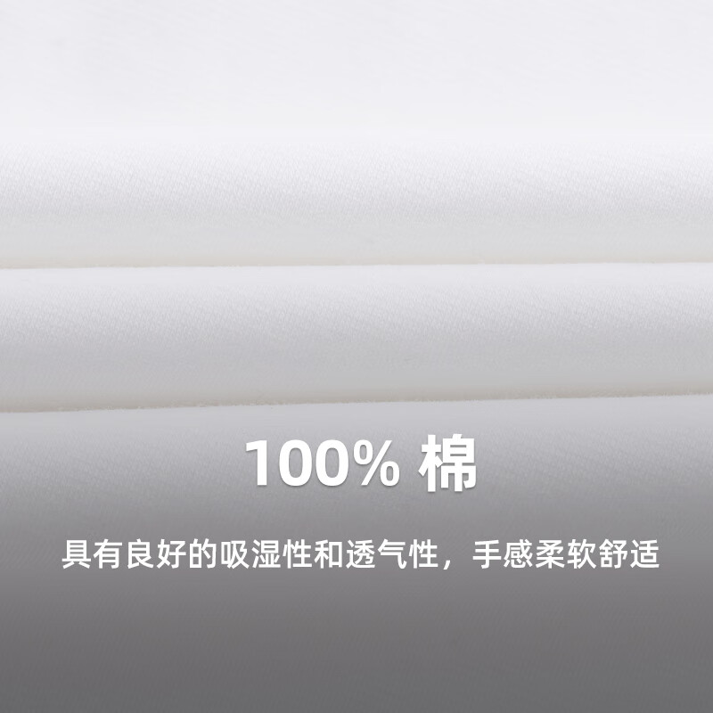 杰帝梵JDV男装秋季新款白色纯棉长袖T恤基础款上衣WTA4362 白色 2XL 185/108B
