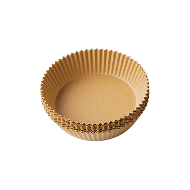 双枪（Suncha）空气炸锅专用纸烤盘烤箱耐高温吸油纸 食品级加厚硅油纸圆形100只