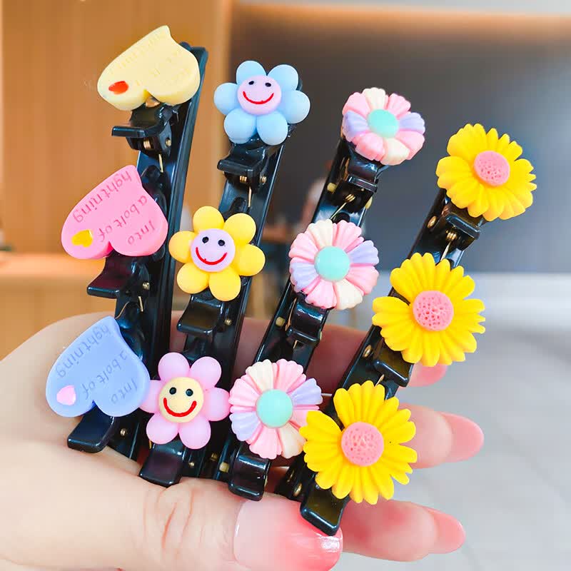 鹿庚懒人编发神器儿童可爱发夹夏季女童侧边刘海固定头饰小女孩碎发卡