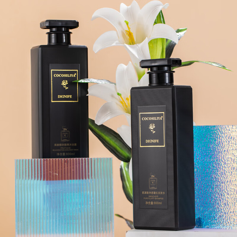 cocosiliyacoco沐浴露香味持久留香男女通用全身香体清爽醒肤家庭装