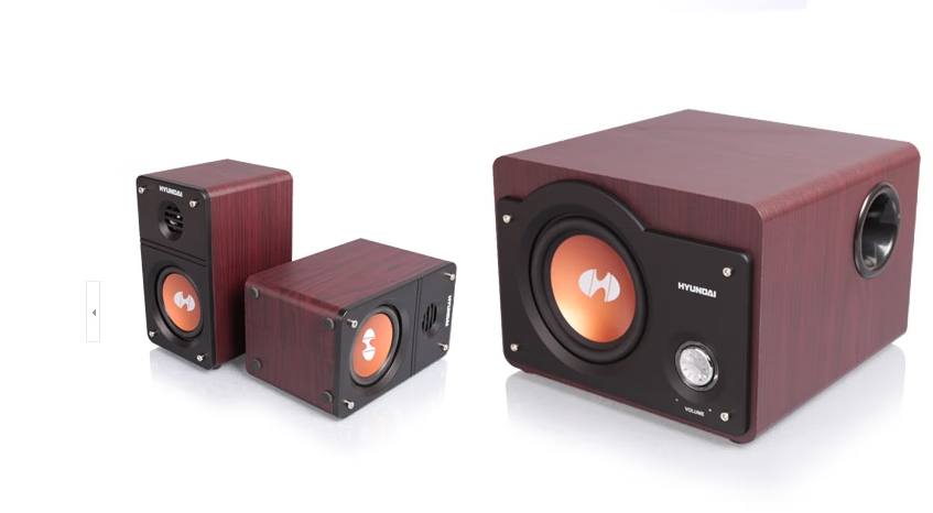 hyundaii现代 480木质音箱重低音炮蓝牙音质【顺丰】 普通版(音频输入