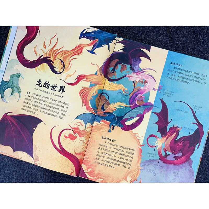 DK给孩子的世界神兽大百科“神奇动物在哪里” DK神龙大百科+DK神兽之书 套装、单本 寒假阅读 课外书课外寒假自主阅读 DK神龙大百科