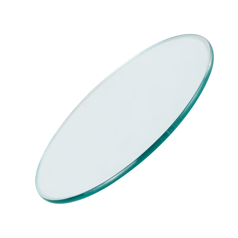 莎庭（SARTILL）钢化玻璃桌面圆形圆玻璃台面定做圆玻璃片圆盘园台大圆桌茶几直径 直径500MM国标3C-普白透明6MM