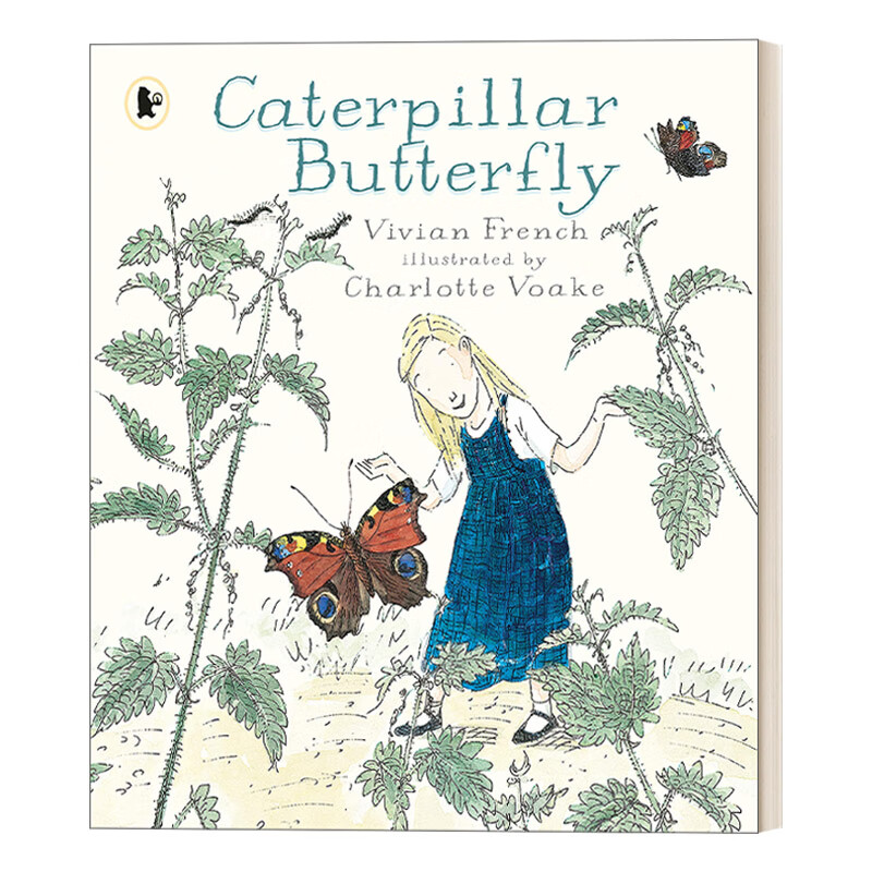 butterfly 小学stem百科科普图画书 毛毛虫蝴蝶 英文版 英语原版书籍