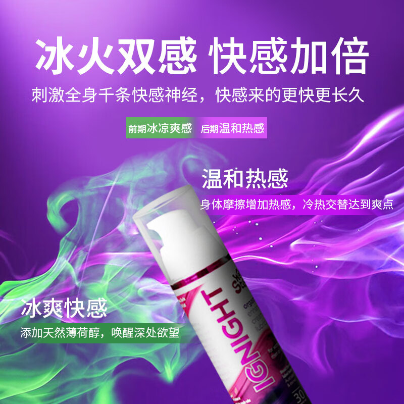 Wet Stuff快感润滑液 情趣 成人夫妻房事 人体润滑油剂 持久愉悦私处喷水 【薄荷冰火经典款】快感增强液30g*1瓶 隐私保密发货