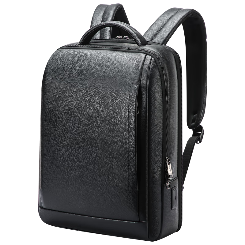 博牌雙肩包頭層牛皮商務(wù)背包男士16英寸電腦包旅行書(shū)包節日禮物送老公