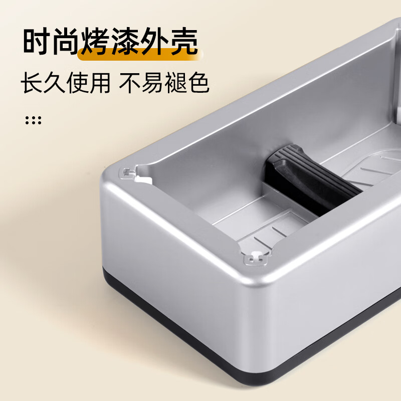 LYSHIYI鞋套机全自动家用鞋套机房专用学生 一次性脚套鞋膜机 【全自动】鞋套机(含100鞋套)-灰