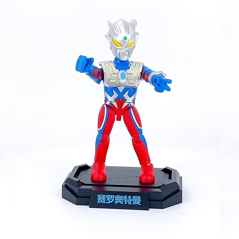 卡游卡游荣耀24弹积木人荣耀版第24弹积木人赛罗15周年小金人积木玩具