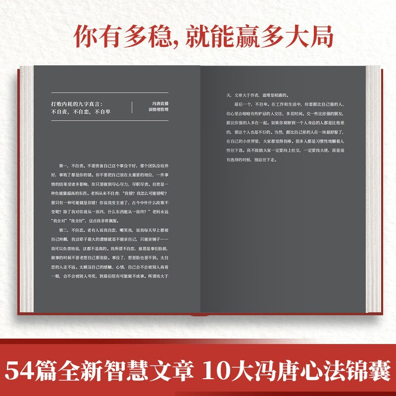 稳赢（2024新书 冯唐半生成事哲学力作！稳住自己就赢了，赠稳赢之道思维导图、书法签！）