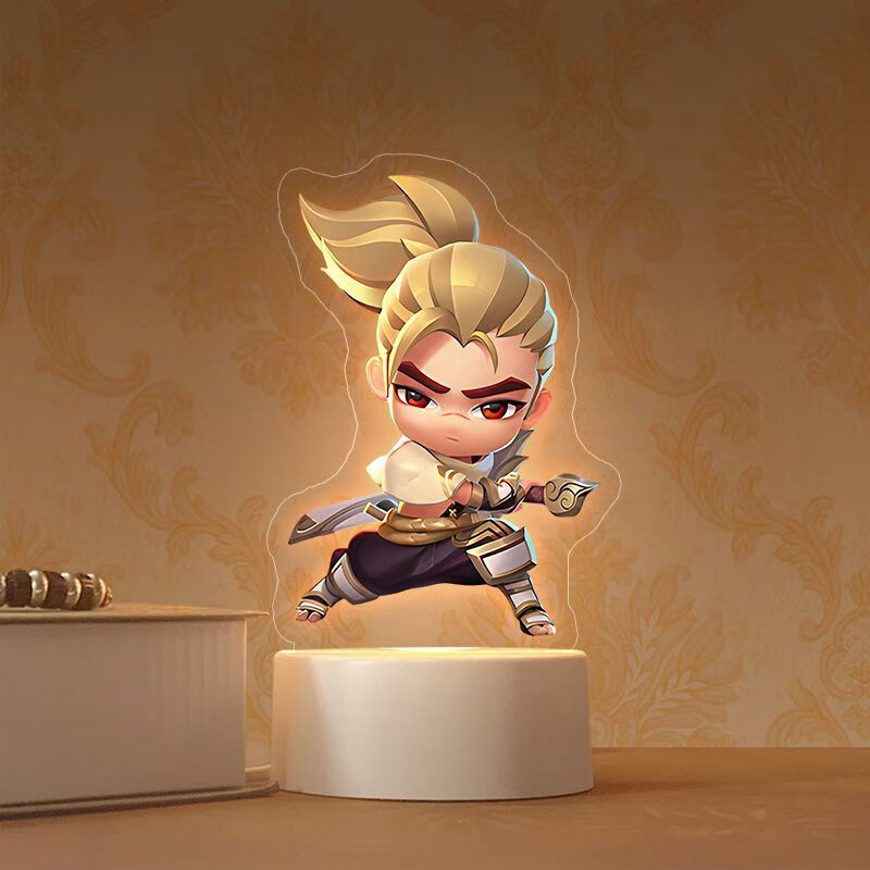 金铲铲lol小小英雄玩偶大铲子之战永恩 至臻小小亚索【彩印】zh23