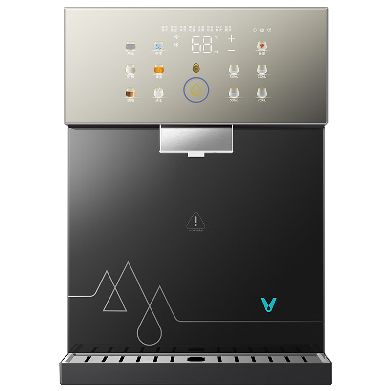 云米（VIOMI）昆侖3冷熱管線機壁掛式 家用直飲機飲水機 超薄壁掛一鍵制冷即熱 廚下凈水器搭檔 MG6D-A 以舊換新