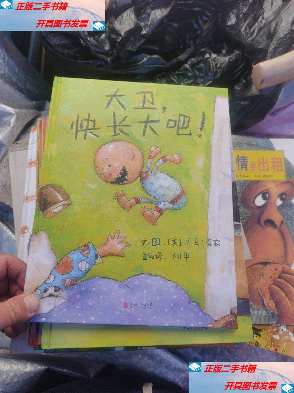 【二手9成新】大卫,快长大吧!5本合售 /大卫.香农 北京联合公司