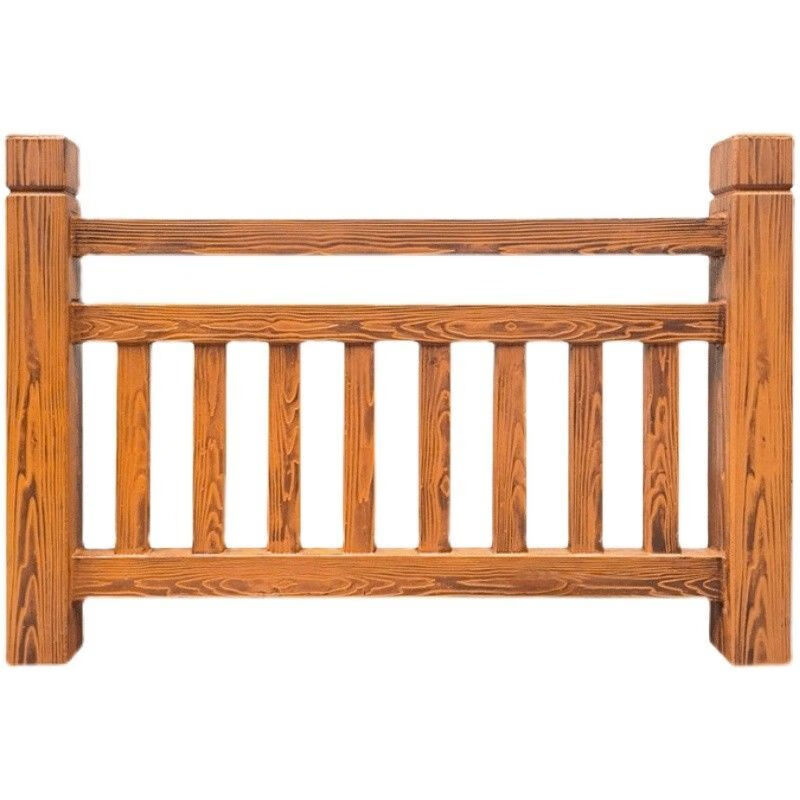 惠利得水泥仿木栏河道公园景观围栏仿木栏杆仿木纹扶手栏杆防护栏