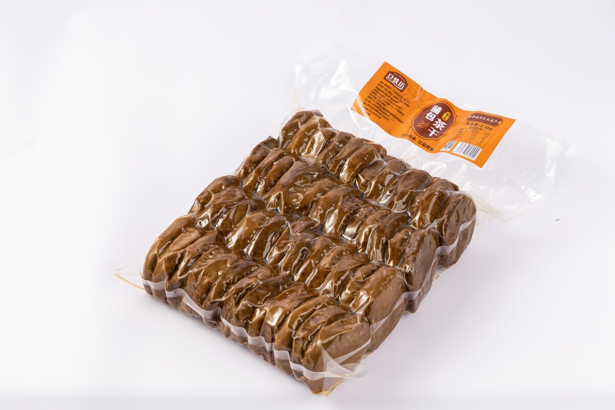 5kg 餐饮直供饭店炒菜商用手工五香茶干香干豆腐 蒲包茶干2500g