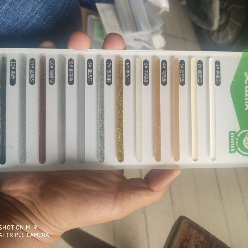 老顽固绿叶型美缝剂 环保 新款 亮瓷白