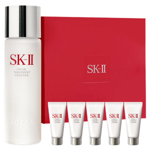 SK-II神仙水230ml抗皱精华液sk2水乳化妆品护肤品套装礼盒生日礼物女