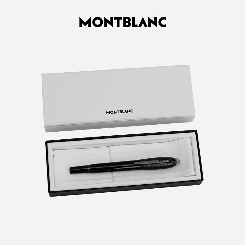 万宝龙montblanc 星际行者暗夜寰宇系列树脂幼线笔 132522