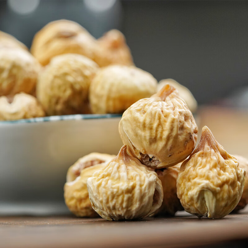 百草味新疆品质小无花果干无添加无花果煲汤孕妇食品新鲜水果干零食