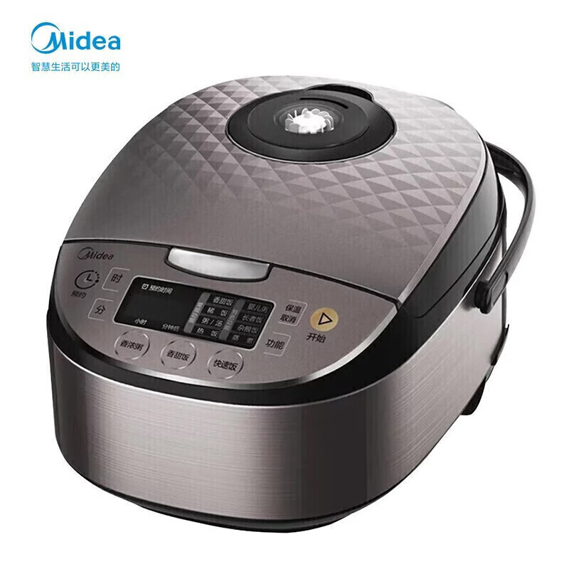美的(midea)智能电饭煲电饭锅家用智能预约 气动涡轮防溢 多功能蒸煮