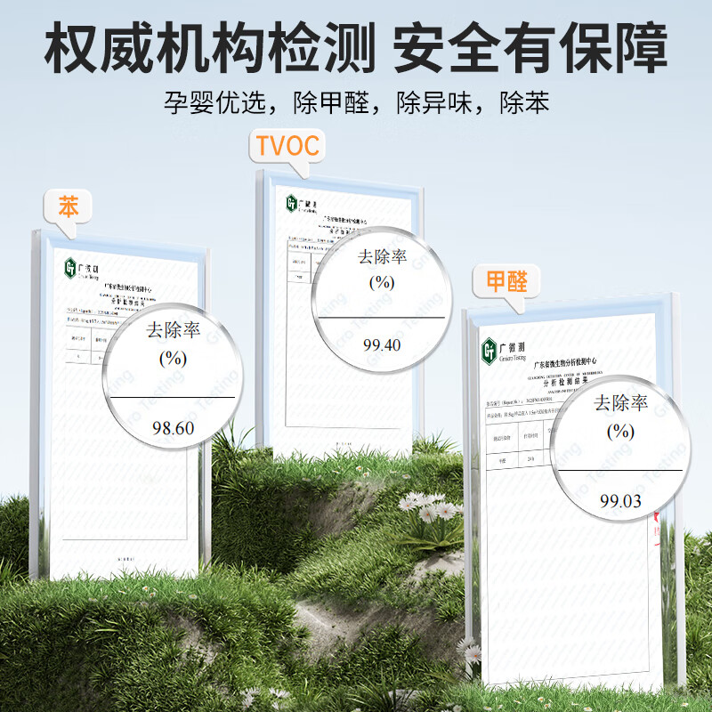 家泊仕活性炭包除甲醛除异味去甲醛清除剂净化房间除TVOC竹炭包大牌炭包 【清华大学检测】1盒适用20㎡