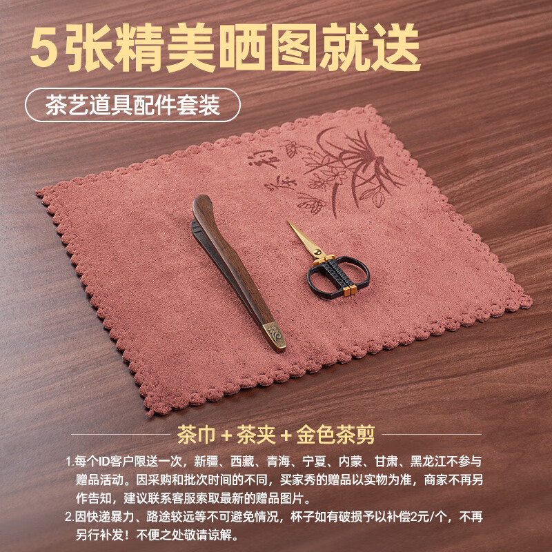 茶皇子磁吸泡茶壶专利设计过滤茶水分离高硼硅玻璃泡茶神器茶具套装 透明800ml+品茗杯2只