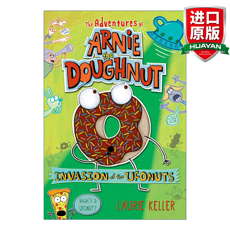 invasion of the ufonuts 英文原版 甜甜圈阿尼的冒险 不明飞行物入侵