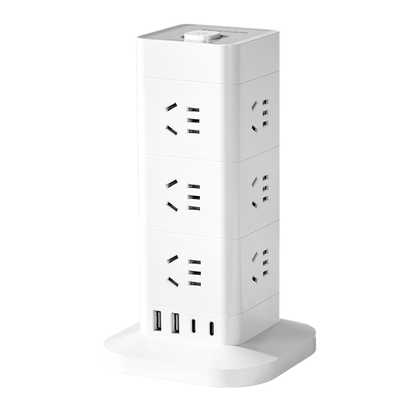 TESSAN ʽ ʥ 4.8 12λAC 2USB-A+2TYPE-Cʵ107.9Ԫ