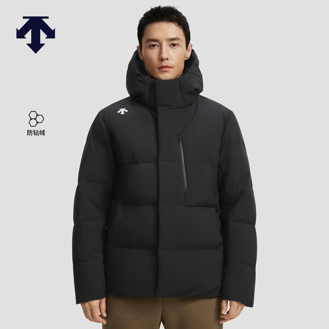 迪桑特（DESCENTE）DESCENTE迪桑特TRAINING系列综训训练运动健身男士羽绒服 BK-黑色 L (175/96A)