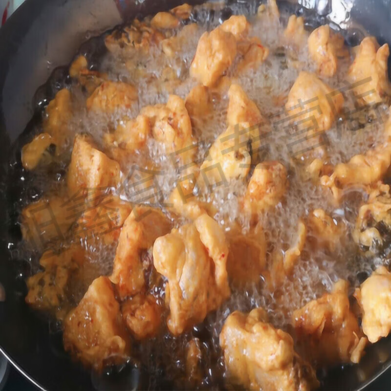 食懷順豐湖北特產(chǎn)潛江炸魚(yú)塊250克加熱香辣即食油炸魚(yú)塊 500g 2袋