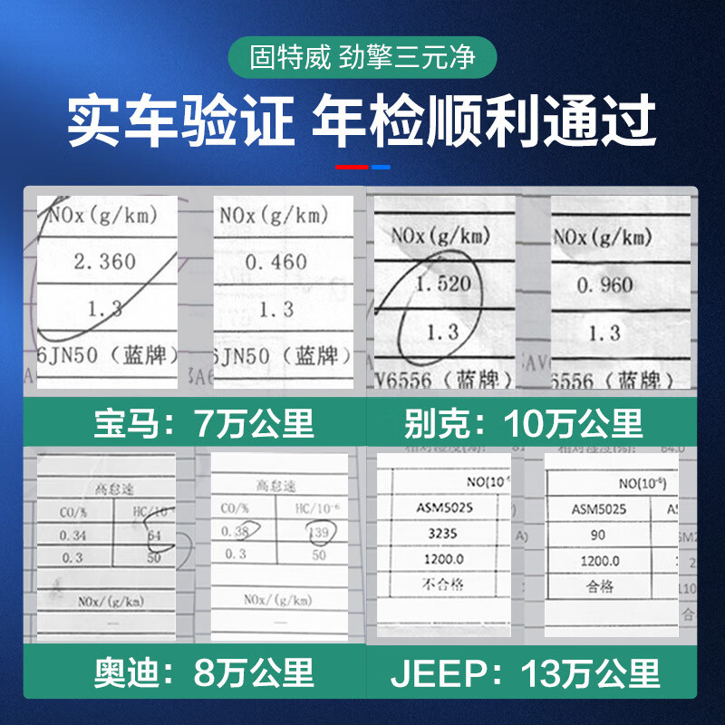 固特威碳霸S第3代多效汽油洁净剂SPLUS版+1瓶三元催化清洗剂 套装 1瓶固特威碳霸+1瓶三元净催化清洗剂 清洁积碳疏通油路清洗三元催化器油路系统除碳套装
