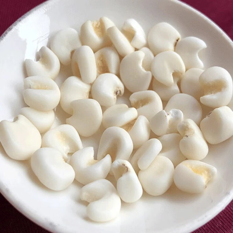 食【實(shí)惠】廣西忻城珍珠糯玉米頭白玉米糝白玉米粒渣頭干玉米粥碎苞 1.5kg 大顆粒(1袋1斤)