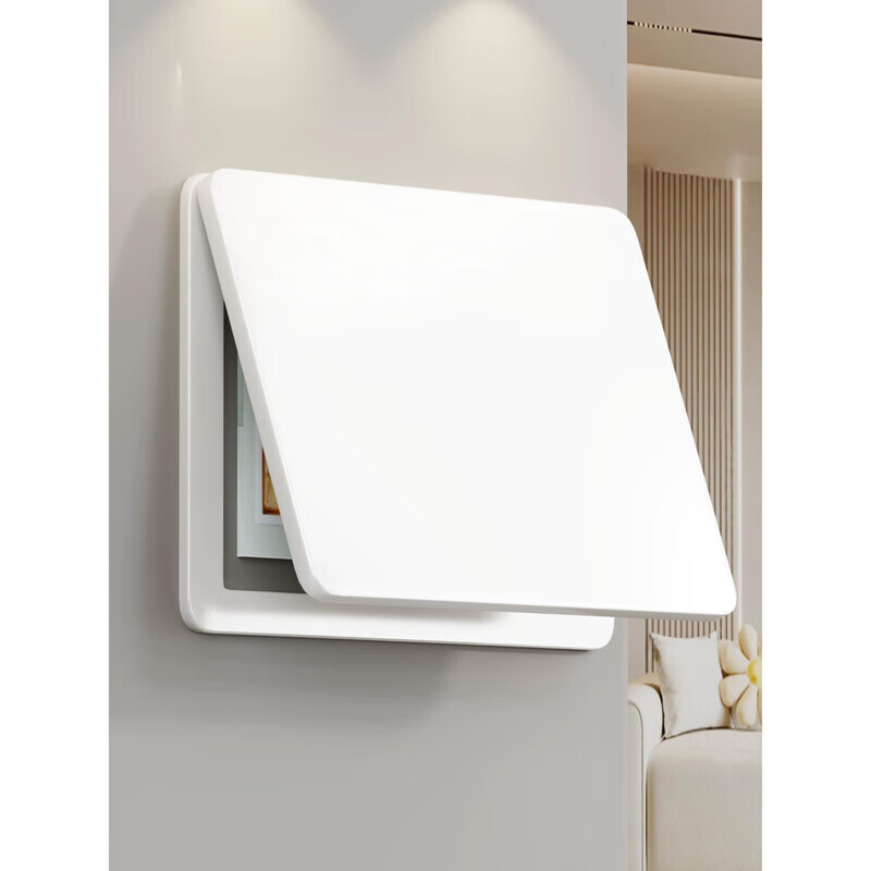 木格格电表箱装饰画隔板电箱遮挡装饰画墙面电表箱遮挡神器电箱装饰盖板 纯色背景 宽35*高25(容纳30*20)