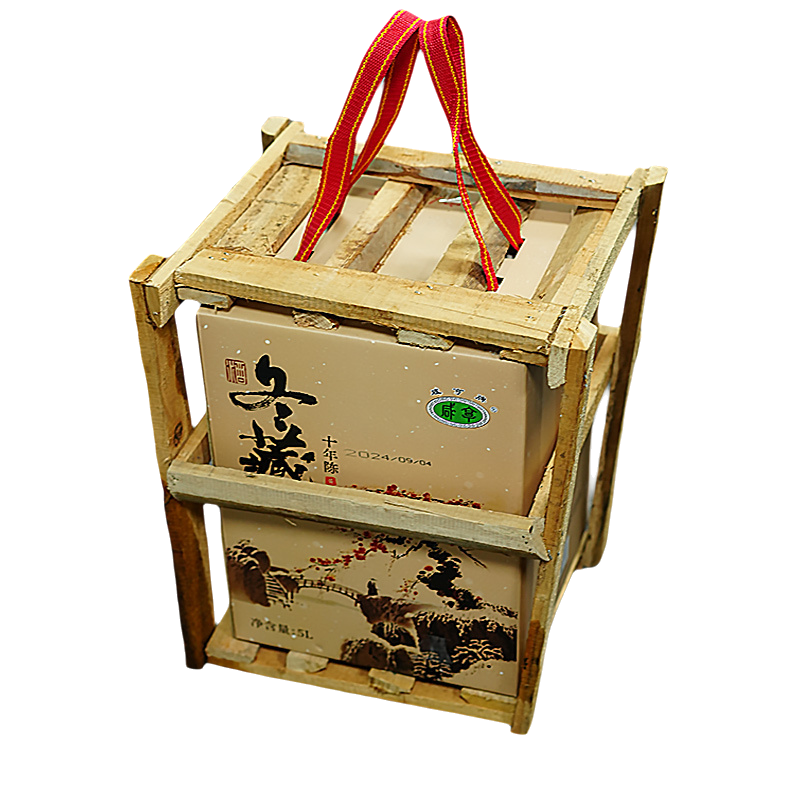 咸亨牌绍兴特产黄酒 冬藏十年陈 5L 坛装 半甜型糯米酒 绍兴酒 过节送礼 冬藏十年陈 5L 1坛 礼盒装