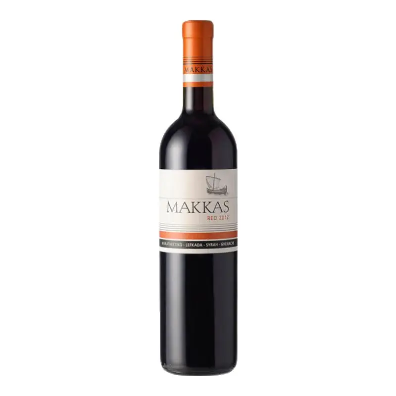 MAKKA SYPRUS多美红混酿干红葡萄酒 4种品种混酿地中海气候葡萄 塞浦路斯进口 单支