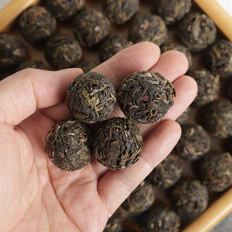 批发 云南普洱茶2023年 老班章珠（PY）大树茶生茶 小沱茶500