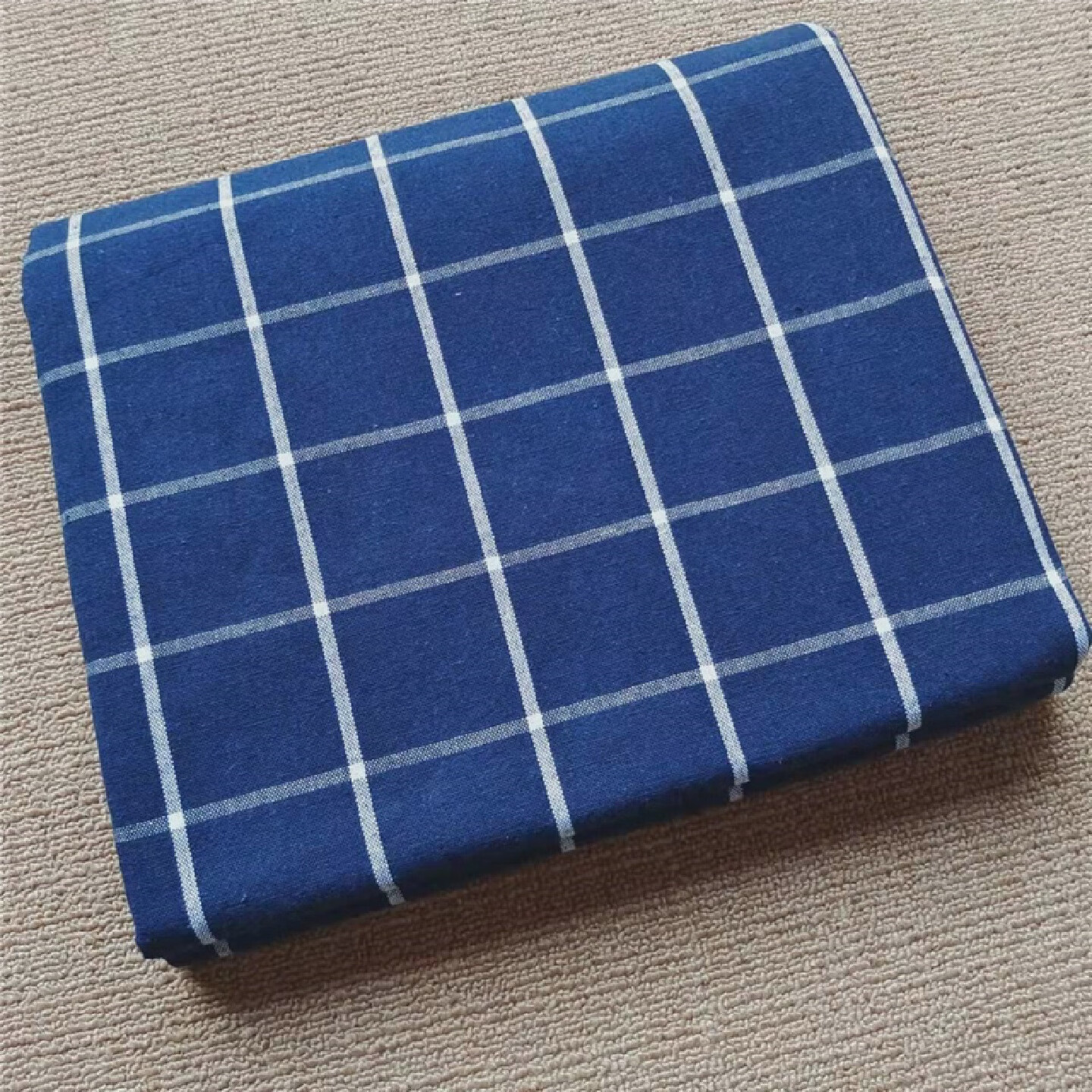 95*2.1米小床单一条 藕色粉蓝彩条