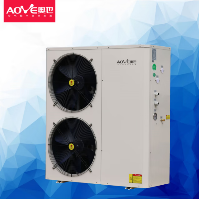 健伦t奥也商用浴池空气能水源热泵泳池恒温加热器酒店宾馆大型温泉泡