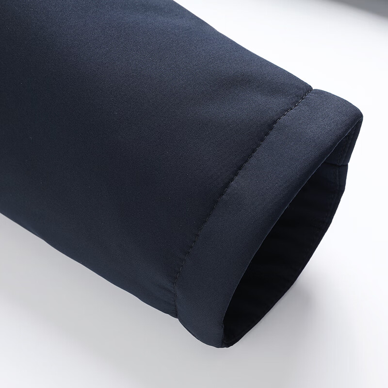 拾福(SHIFU)中老年男装冬季休闲商务棉服夹克外套男保暖棉衣上衣爸爸装衣服 墨绿色 4XL (195)