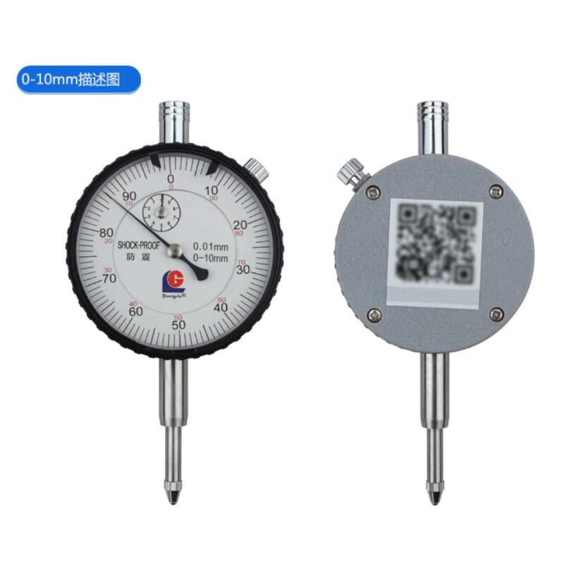 01mm 百分表指示表 弯沉仪/击实仪/比长仪/收缩仪 0-10mm防震百分表