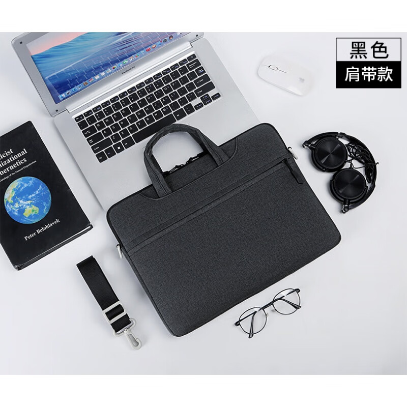 pro14电脑包hp惠普战66六代/四/五战99锐pro14英寸15 黑灰色:肩带 14