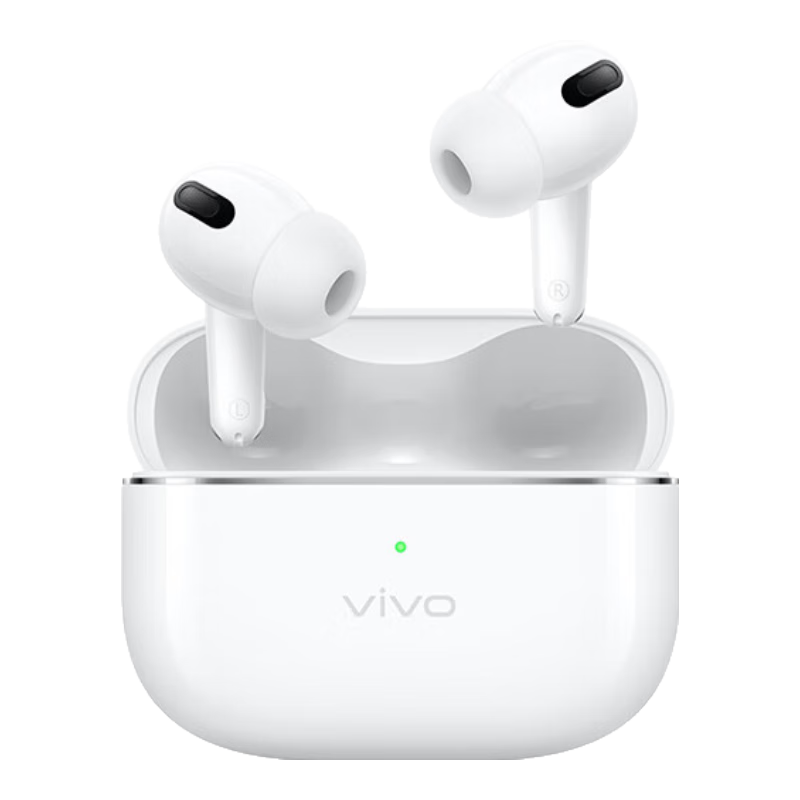 vivo TWS 4真无线降噪耳机 高保真Hi-Fi级音质55dB深海降噪45H超长续航 适配苹果小米华为手机远峰白