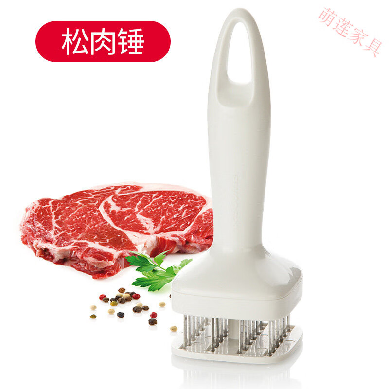 筏芯松肉錘斷筋器 斷筋刀牛排松肉器松肉錘針 牛肉扎肉斷筋器 牛排錘 器 松肉錘