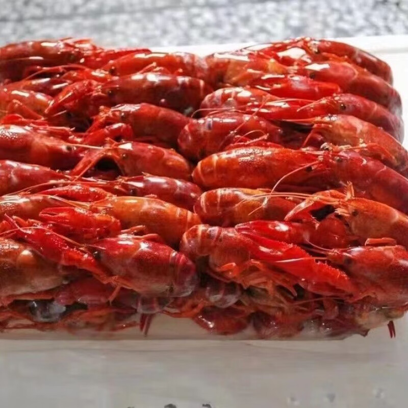 湖北洪湖456钱清水速冻小龙虾新鲜冷冻小龙虾免洗原味小龙虾水产 2000