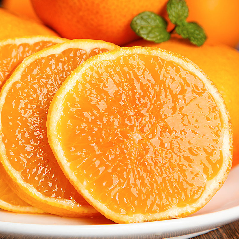 秭归脐橙春橙伦晚 当季时令生鲜水果湖北特产橙子孕妇儿童伦晚甜橙彩箱 【普箱】净重9斤65mm+ 控量推荐